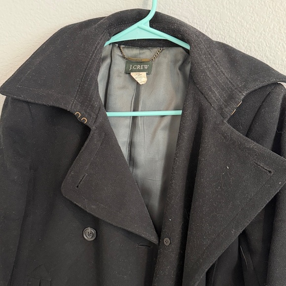J. Crew Black Wool Peacoat - Picture 2 of 11
